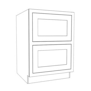 12" Two Drawer Base