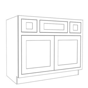 42" Vanity Sink Base Combo
