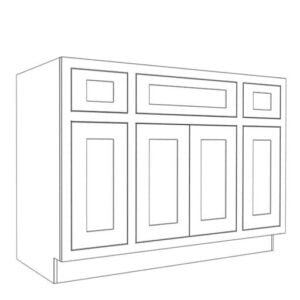 48" Vanity Sink Base Combo