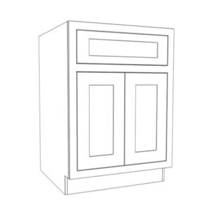 24" Vanity Sink Base